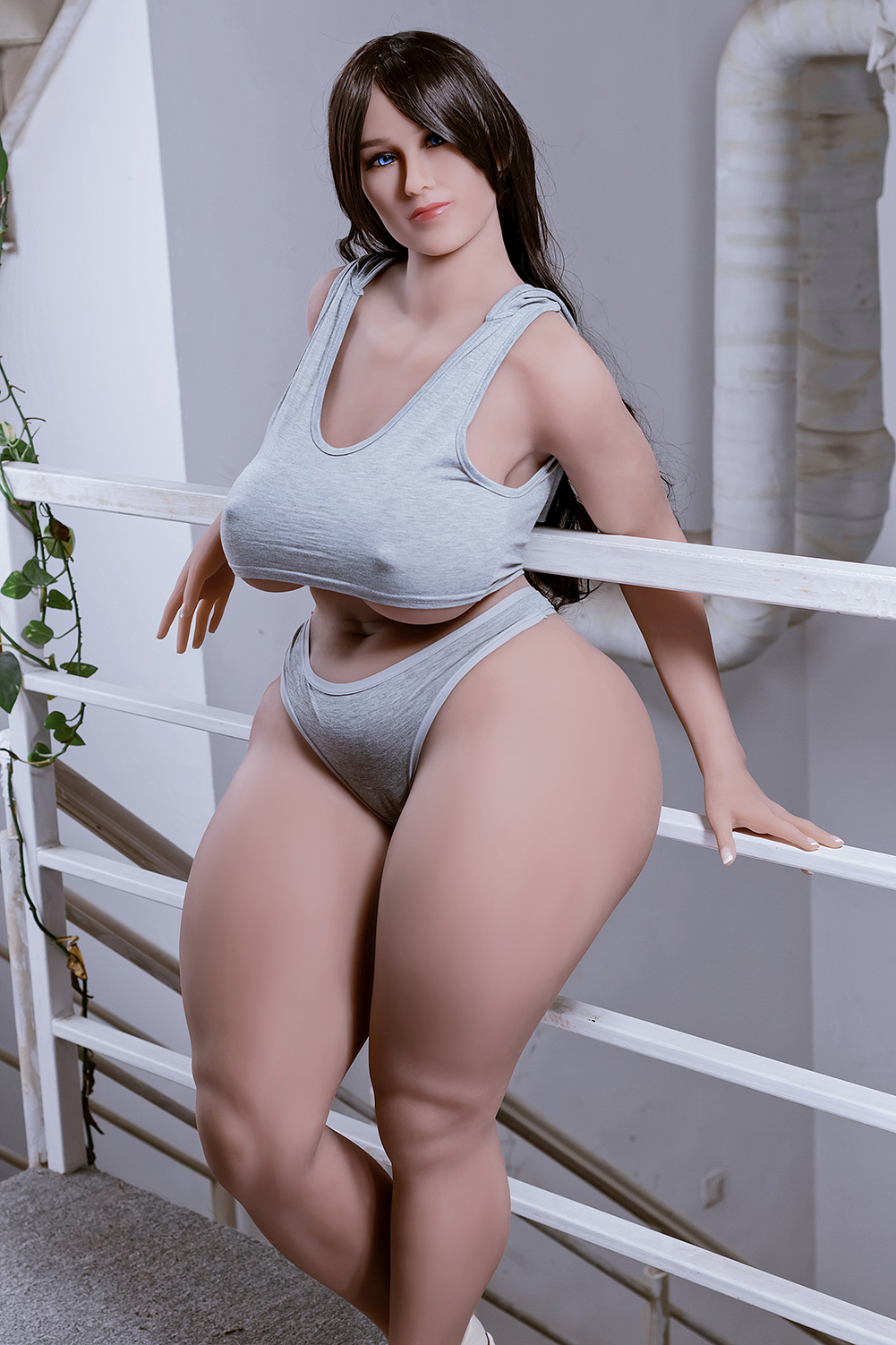 157cm Realistic TPE Silicon Real Touch Artificial Feeling Super Fat Ass Big Boobs Cheap Pussy Size Vagina Sex Doll