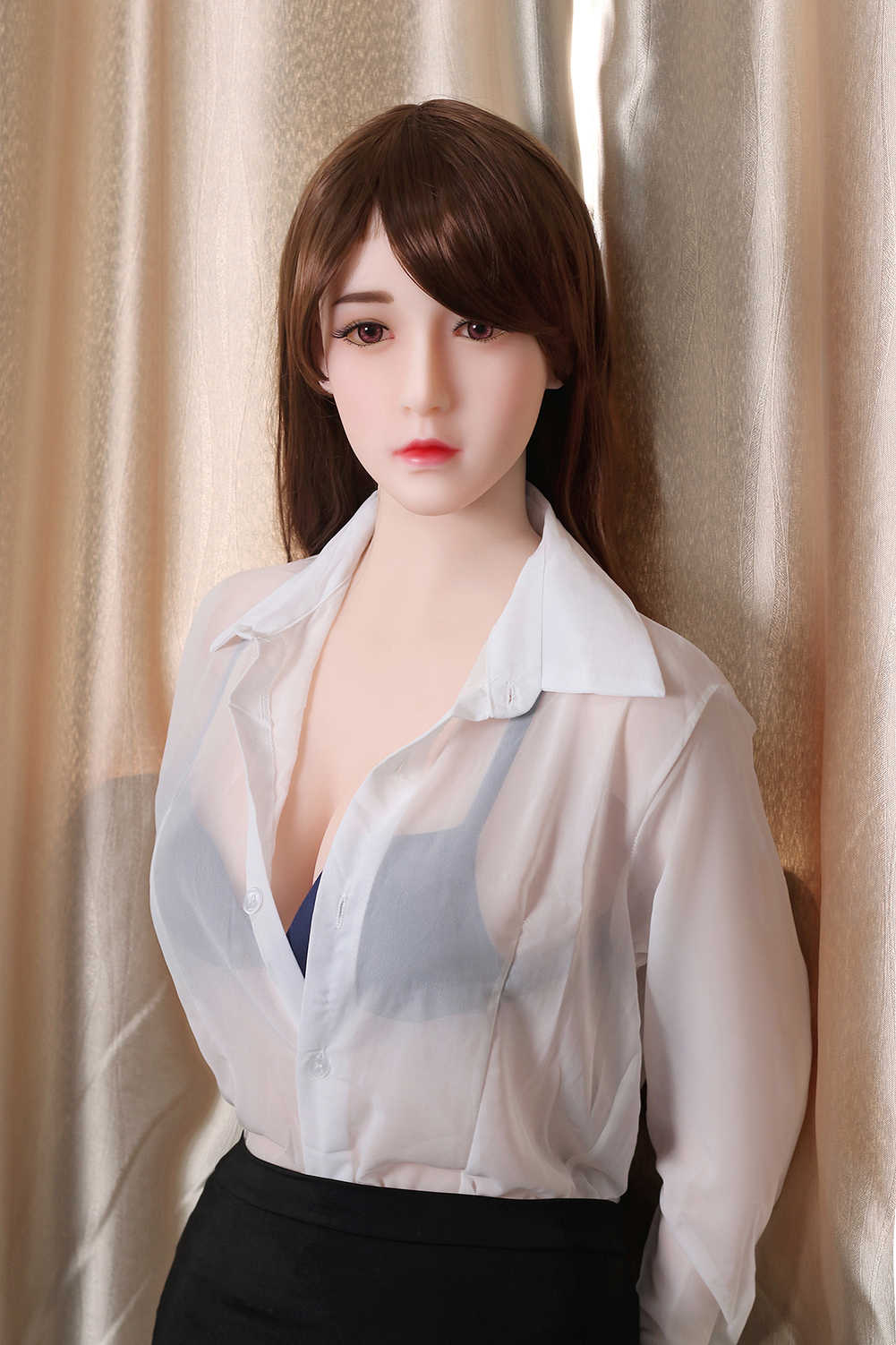 165cm Small Little Boobs Breasts Full Silicone Real Doll For Adults  Sex