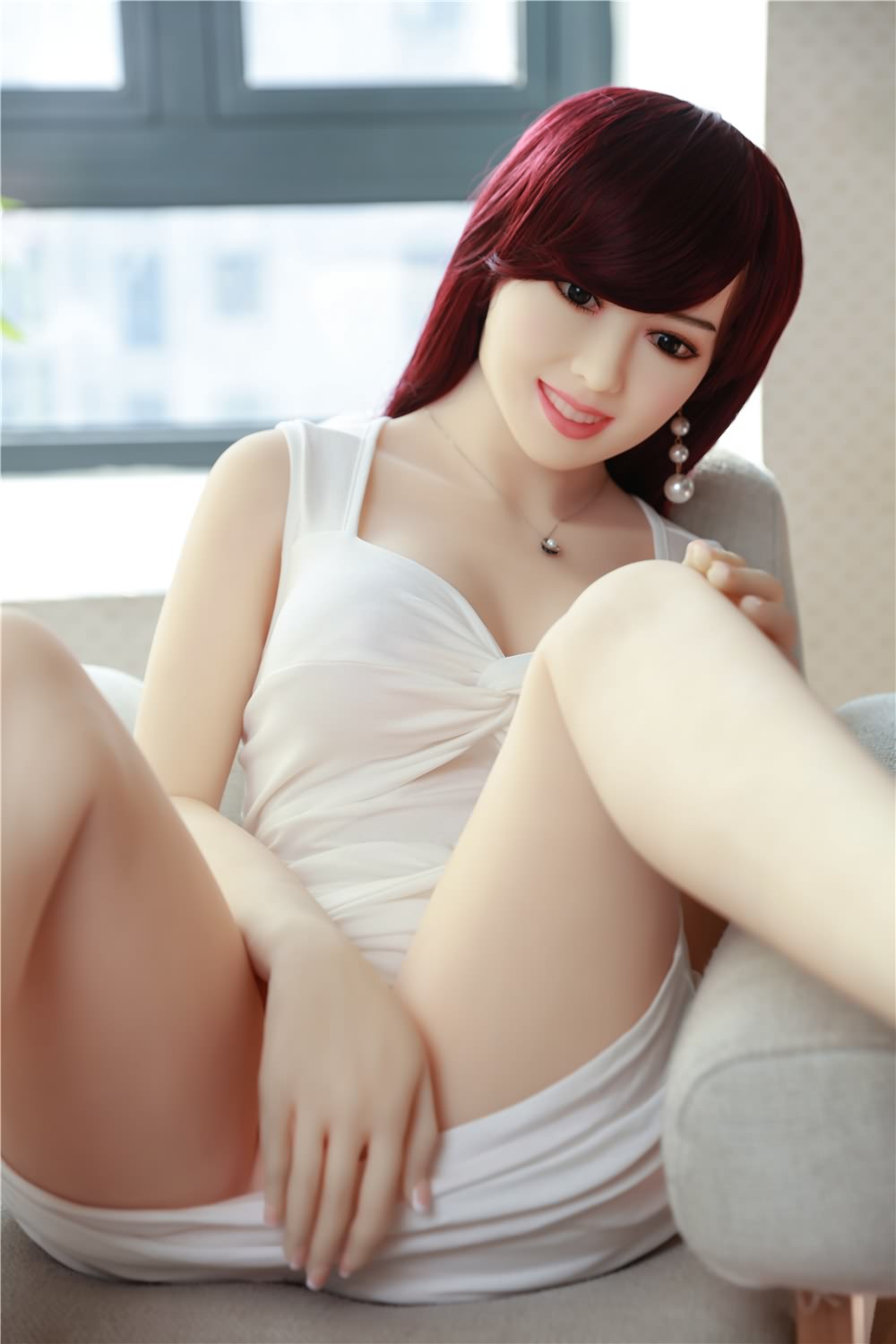 150cm Artificial Japan Real Doll Price Small Breast Silicone  Asian Sex Doll
