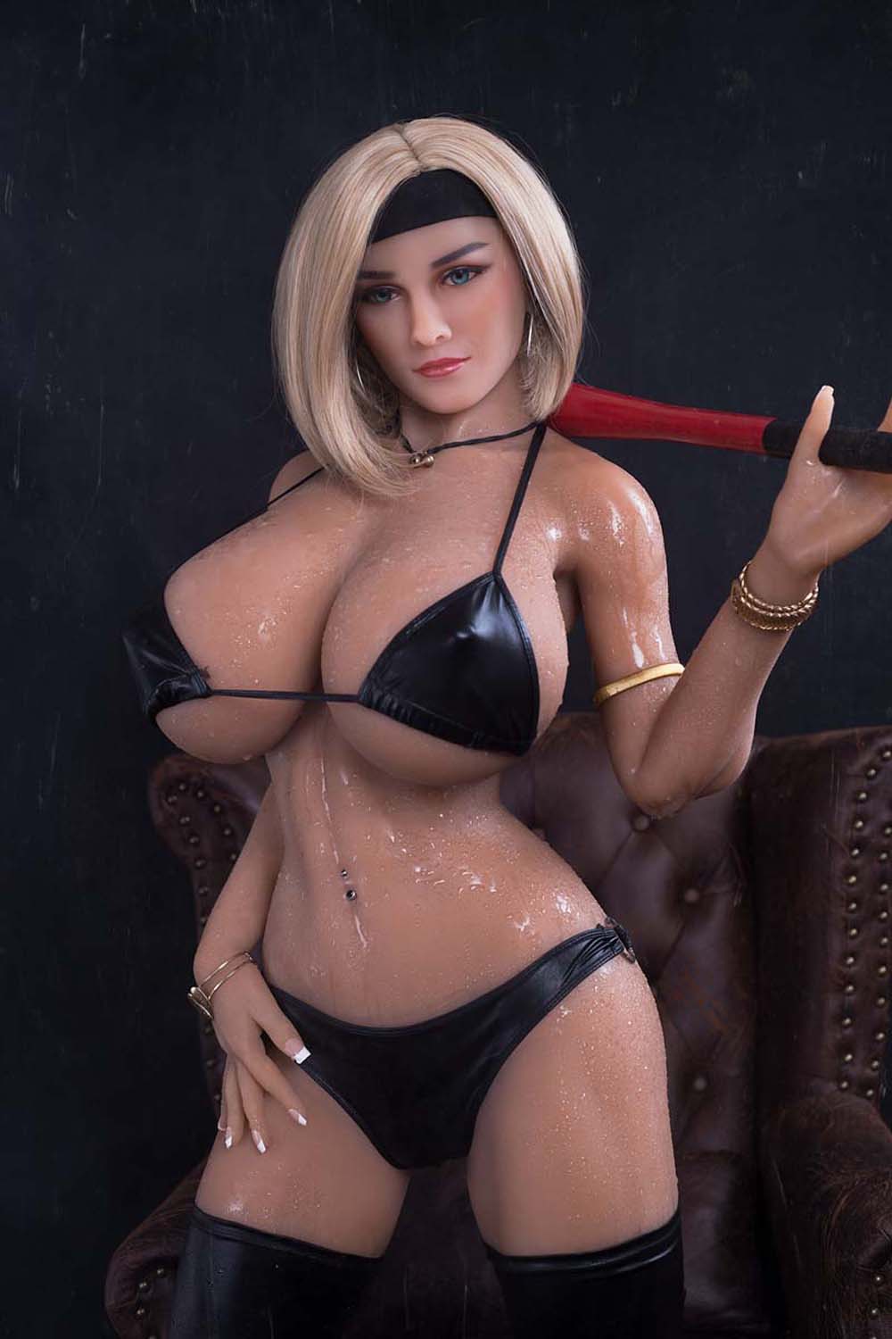 155cm Real Life Adult Muscle Love Dolls Super Huge Breast Tpe Chubby Fat Ass Sex Doll