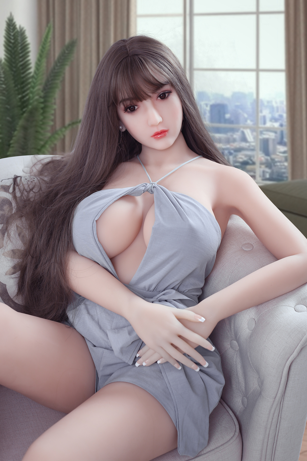 166cm Cheap Adult Big Boobs Lifelike Silicone TPE Sex Real Doll