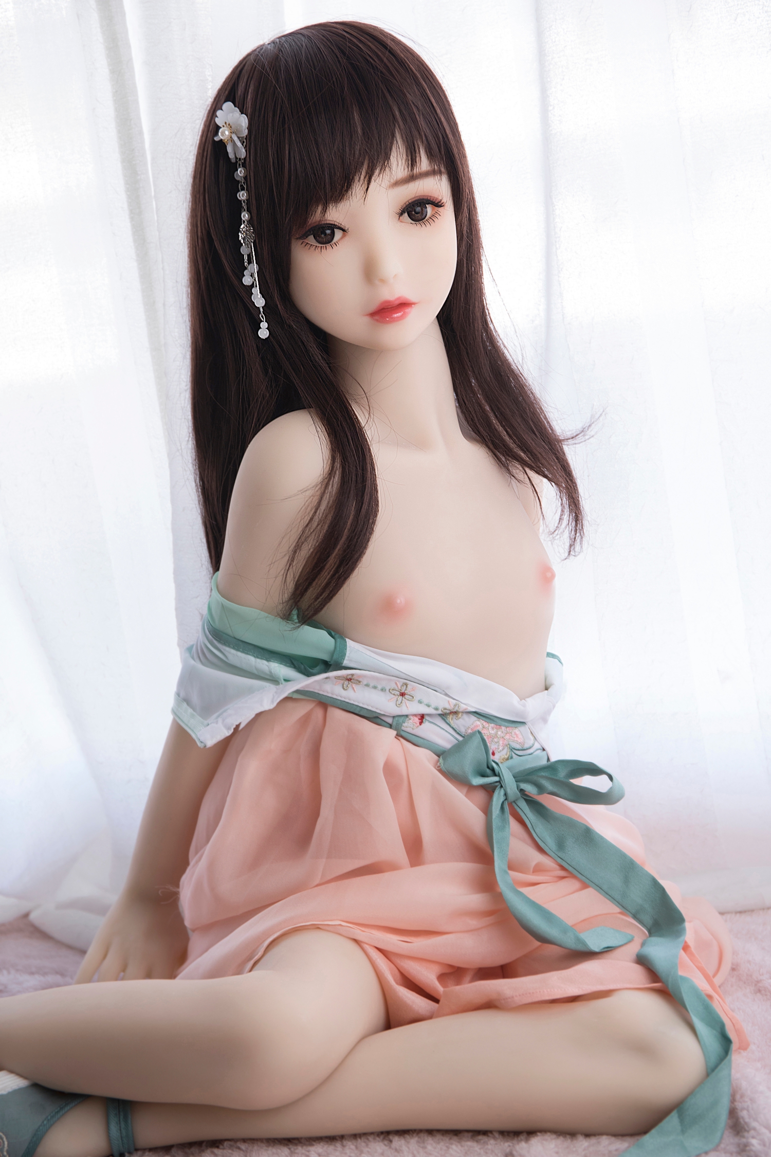 125cm Flat Chested Anime Sex Mini Dolls