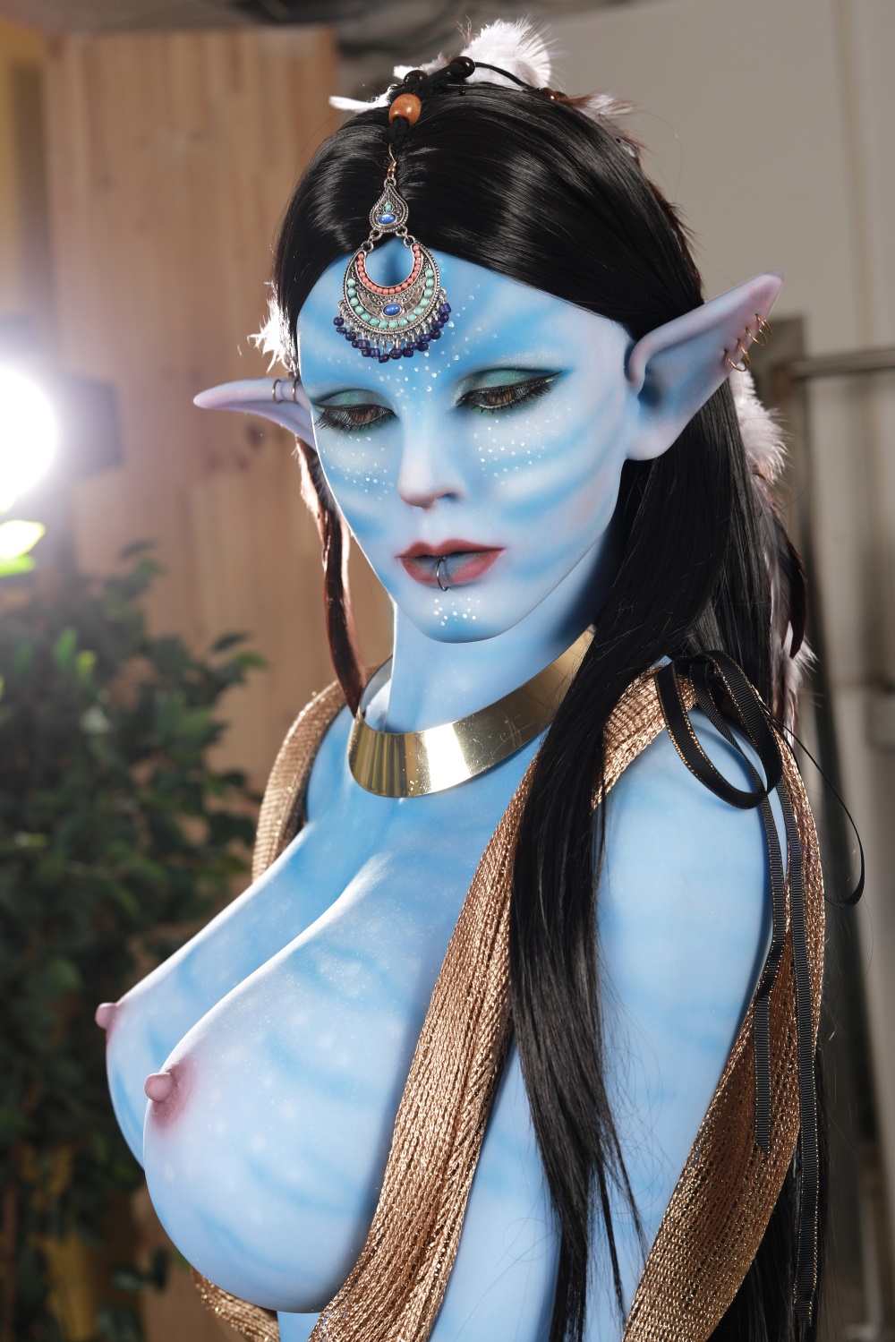 165cm Avatar Elf Fantasy Moving Sex Anal Doll